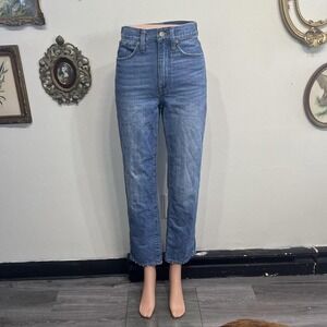 Madewell The Perfect Vintage Straight Jean Light Wash Size 23